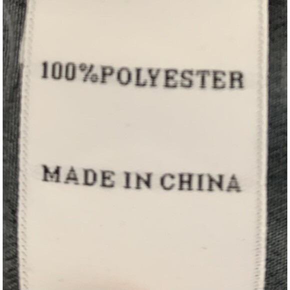 4 For $20 Creative Commune Smoky Gray Fan Print Blouse V-Neck Top Size Medium - Picture 7 of 8